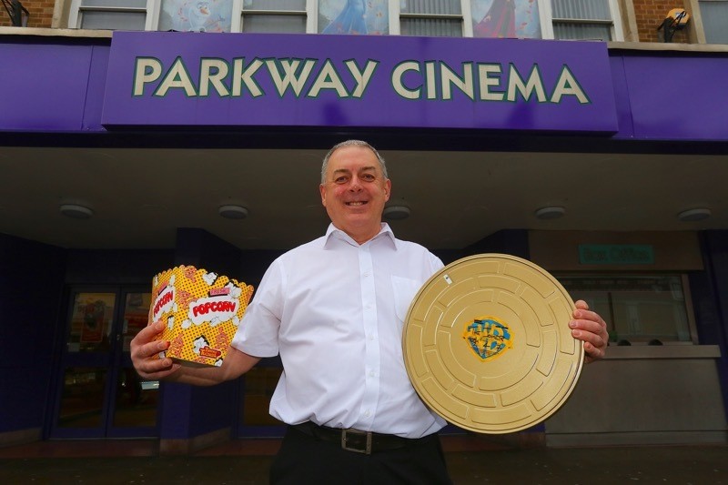 Main image for Cinema boss reels in award win for service to industry...