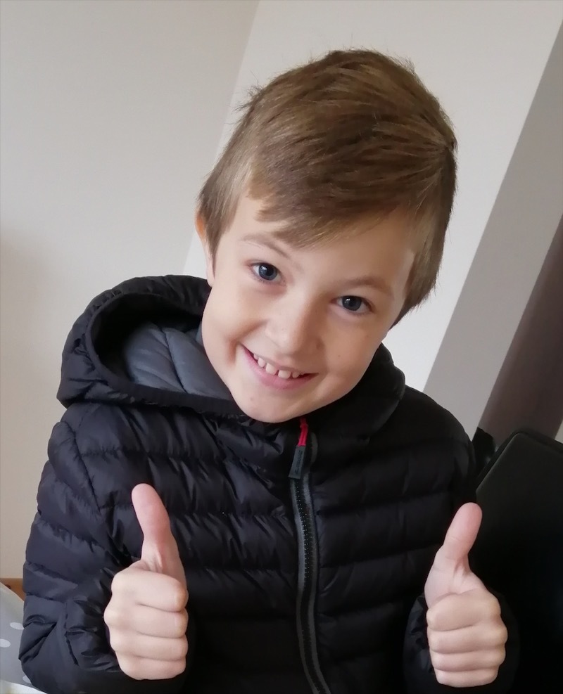 Main image for Urgent operation doesn’t stop fundraising youngster
