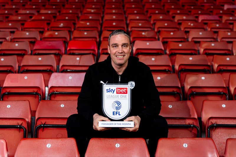 Main image for Duff retains Manager of Month award