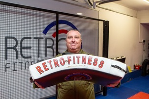 Regional Champ: Charlie Green who has been named as the north of England, Martial arts coach of the year, at his Retro gym in Wombwell. Picture Shaun Colborn PD092785