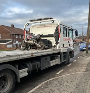 Main image for Police seize bike in off-road operation