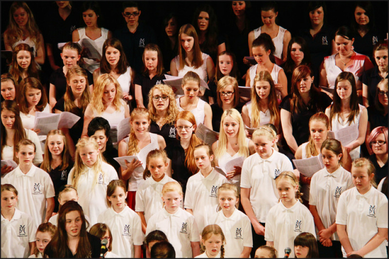 Main image for Youth choir puts town on the map