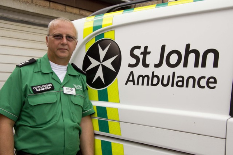 Main image for Award nomination for paramedic Andrew