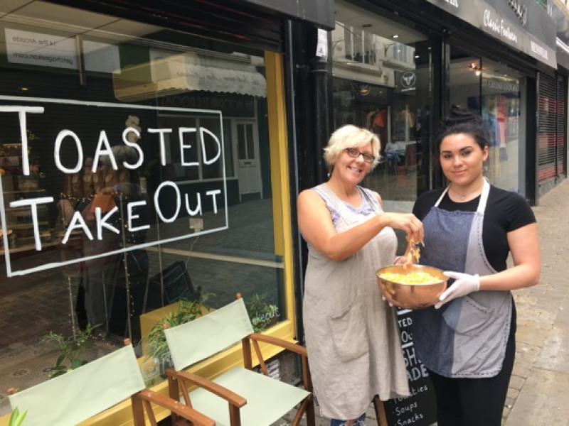 Main image for Toastie shop finds success in Victorian Arcade