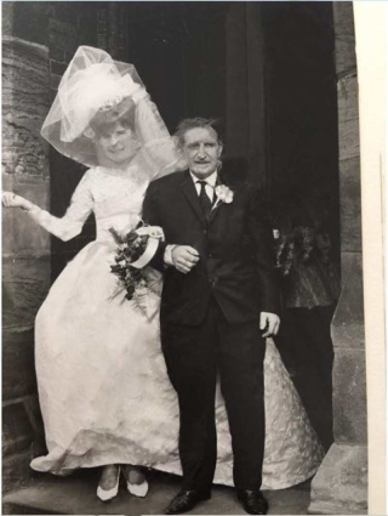 Main image for Barnsley man restores mystery wedding photo