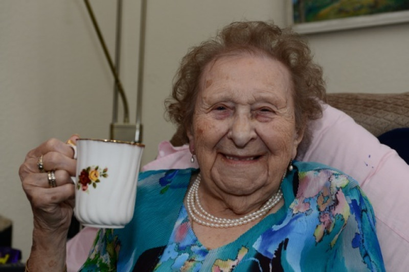 Main image for Barnsley woman celebrates 100th birthday