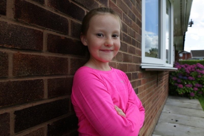 Main image for Evie runs a mile a day for charity