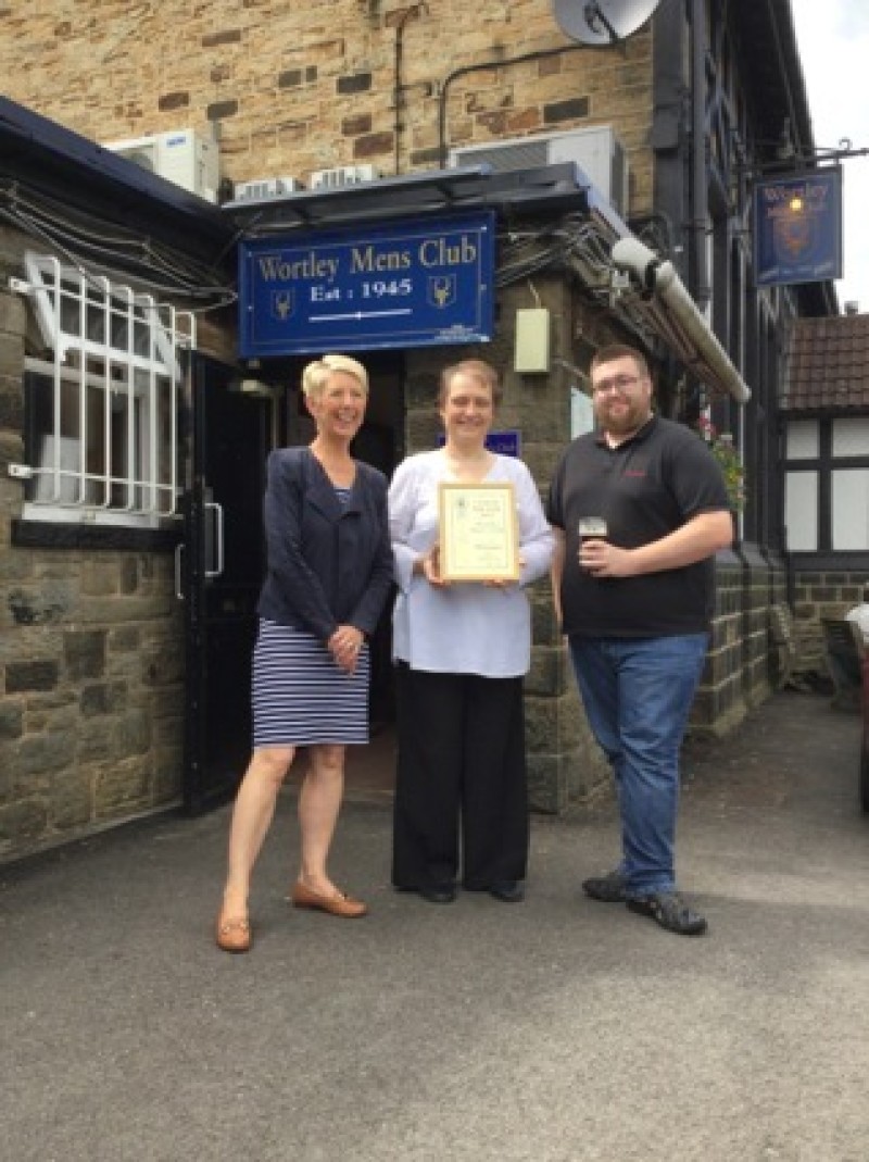 Main image for Wortley Men’s Club named best in Barnsley