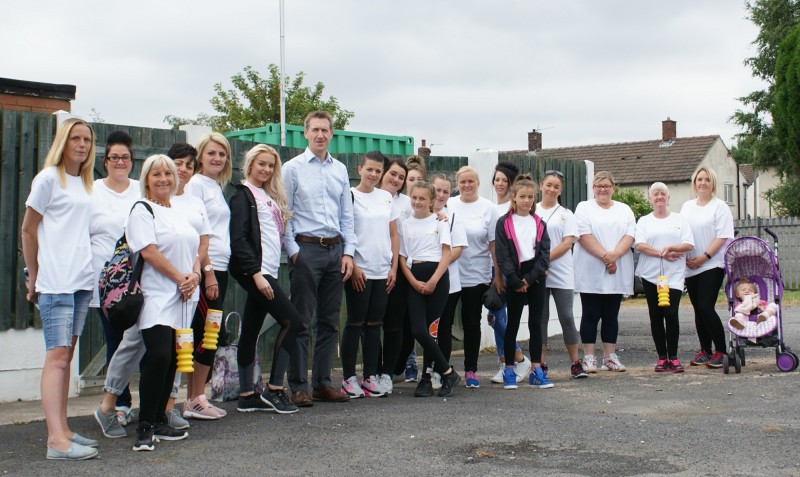 Main image for Miss South Yorkshire joins charity walk