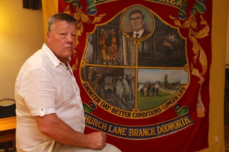 Main image for Miners’ banner in urgent need of repair