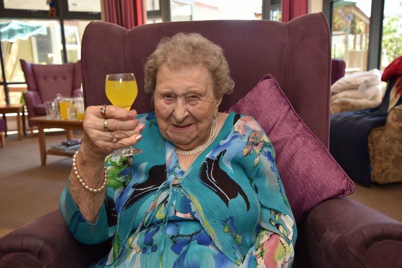 Main image for Special day for Wynne who turns 102