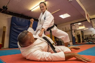 Main image for Tummans celebrate 40 successful years with Barnsley Karate Centre