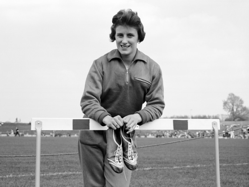 Main image for Dorothy looks back on first major gold medal 60 years ago this week 