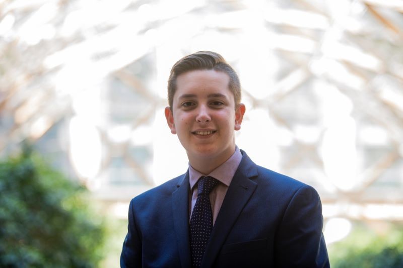 Main image for Teenager excited about Westminster debate