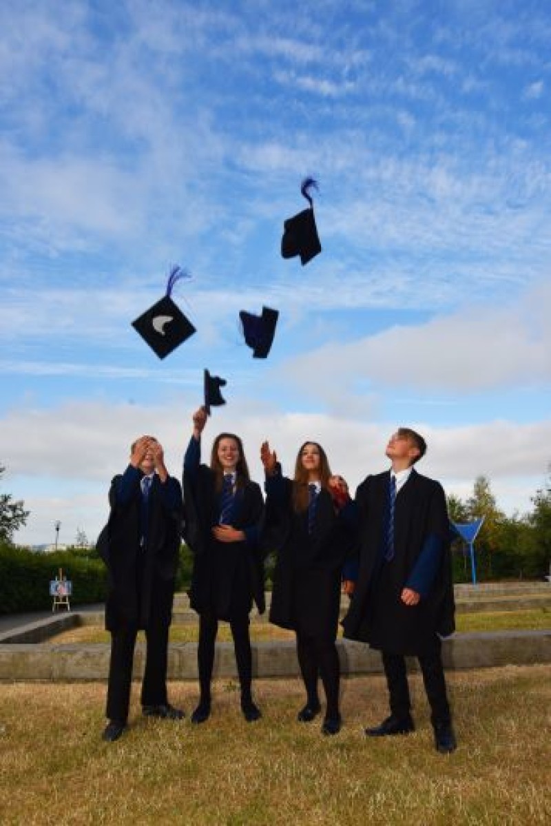 Main image for Pupils celebrate with graduation