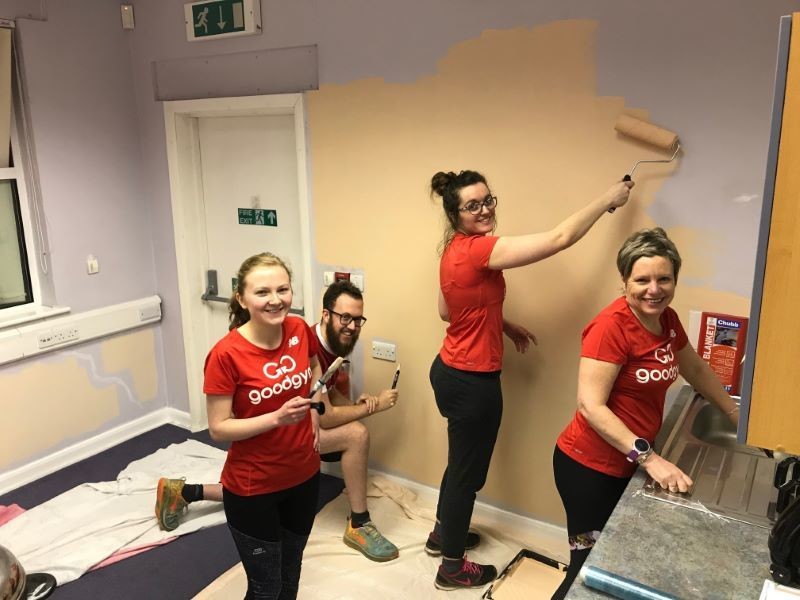 Main image for Grace and favour as running group carry out odd jobs