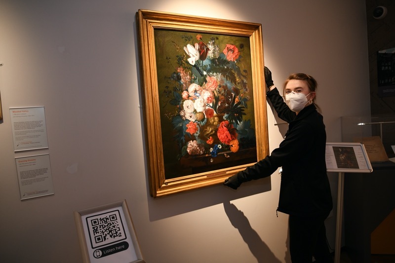 Main image for Restored artwork ‘masterpiece’ arrives at town centre gallery