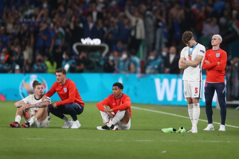 Main image for Former coach backs ‘top lad’ Stones to recover from Euros final heartbreak