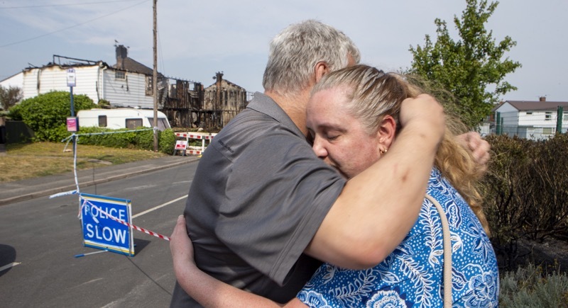 Main image for Neighbours speak out after devastating fire