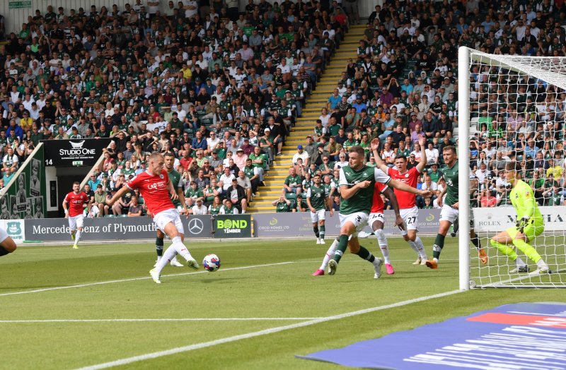 Main image for Reds lose opener at Plymouth