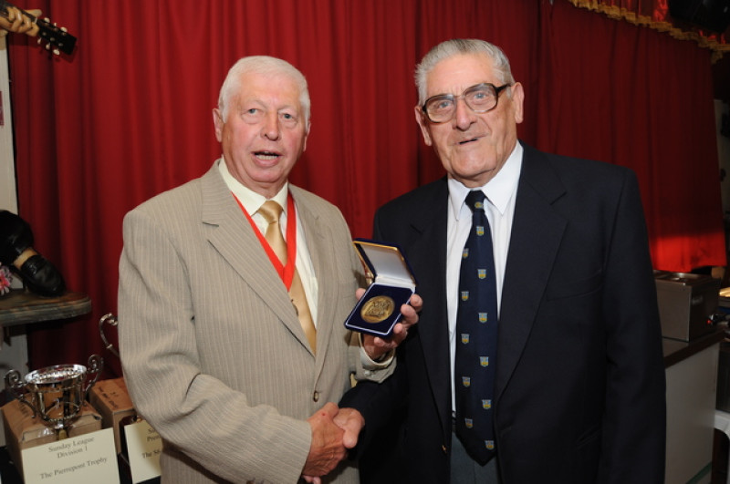 Main image for FA medal for 84-year-old football fanatic