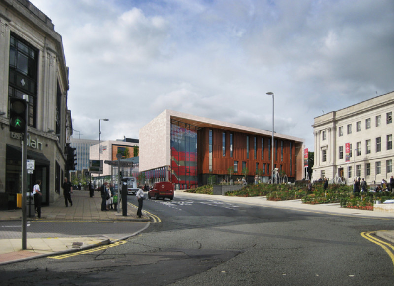 Main image for Images of new college building released