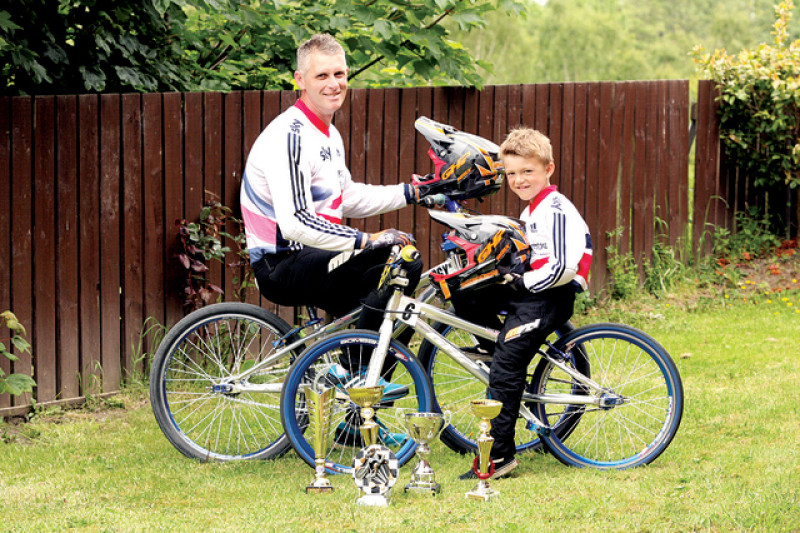Main image for Father and son team to compete in BMX event