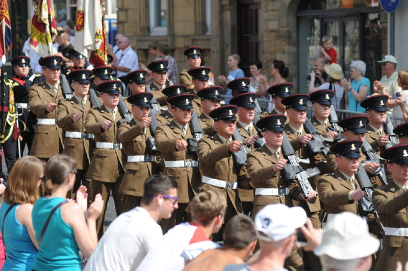 Main image for Soldiers to march through Barnsley in Freedom Parade