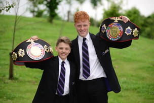 Main image for Kickboxing brothers claim titles