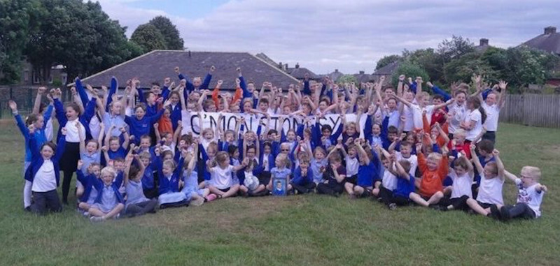 Main image for England star cheered on at former school