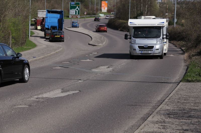 Main image for Bypass riddled with potholes to be resurfaced
