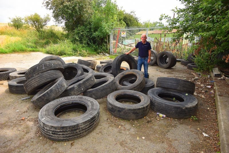 Main image for Tyre dumping blight