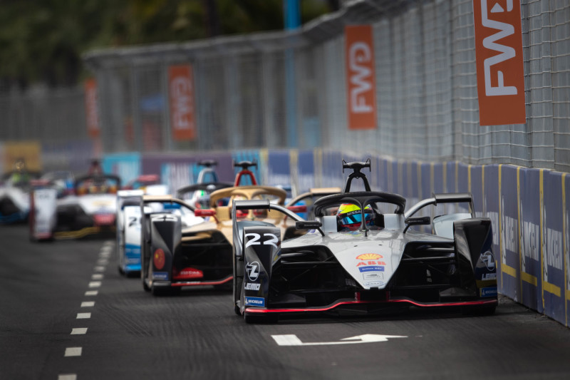 Main image for Rowland hopes for 1st Formula E win in Bern 