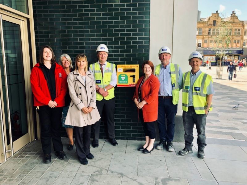 Main image for Market’s life-saving and public-operated defibrillator is ‘vital piece of equipment’