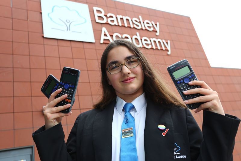 Main image for Maths ace nominated by Barnsley Academy teachers after national success