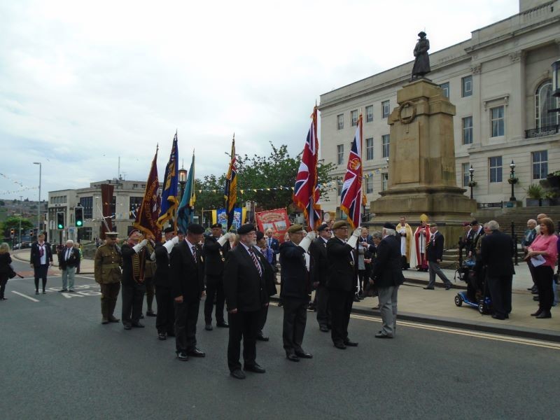 Main image for March marks 100 years since Pals colours were laid up in church