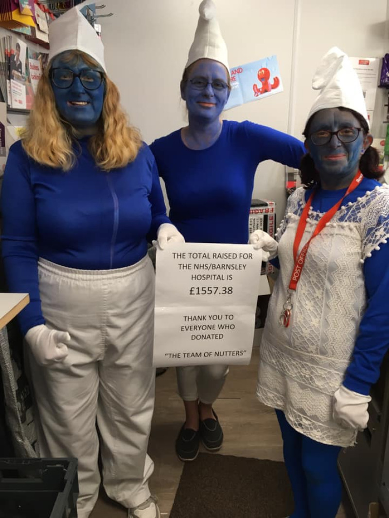 Main image for Shop’s staff raise spirits with fancy dress