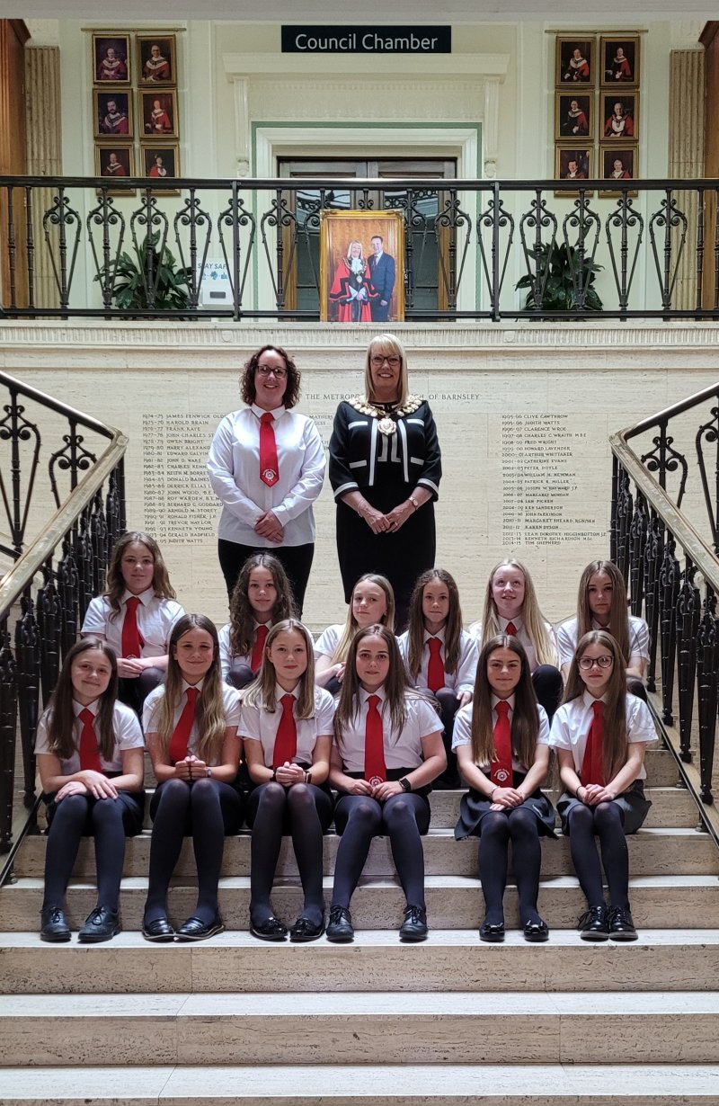 Main image for Barnsley Schoolgirls hope to complete historic season with final win