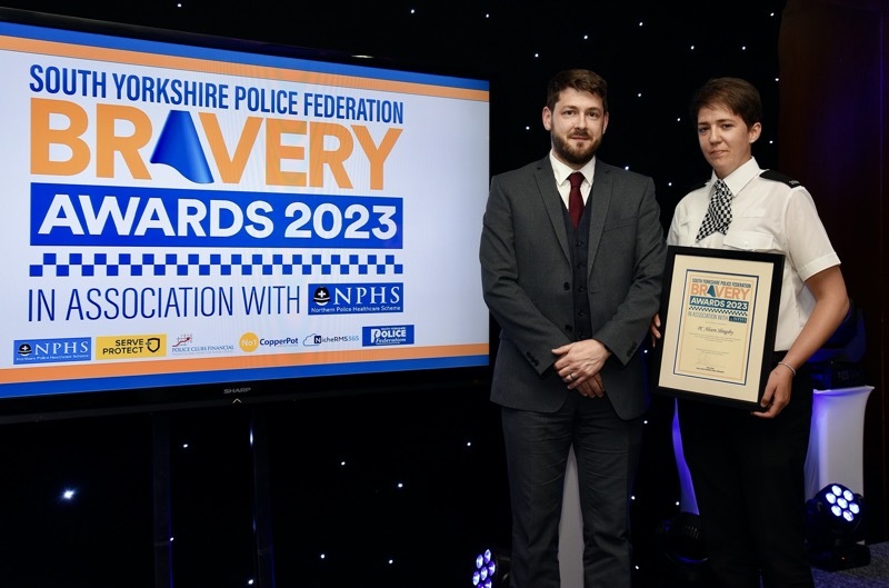 AWARD: PC Slingsby and Steve Kent.