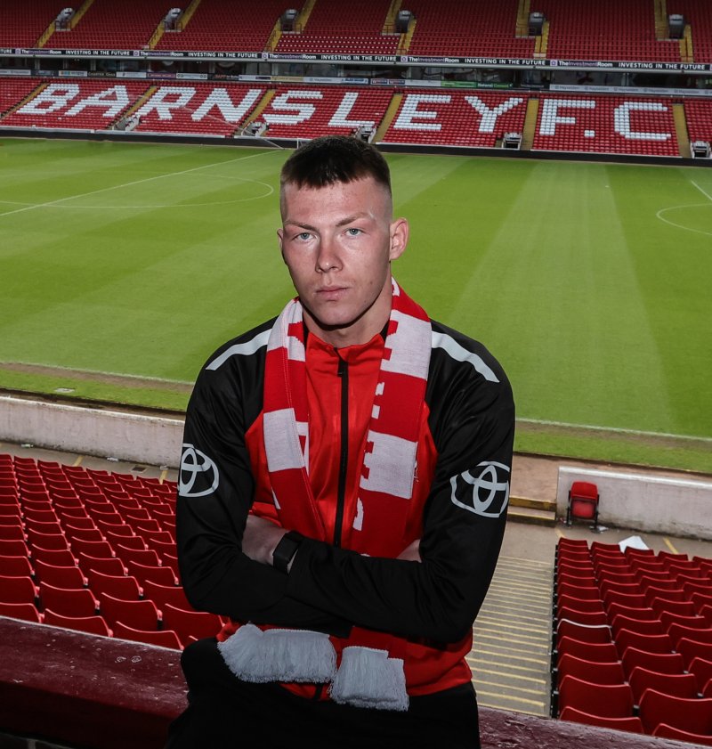 Main image for Lopata wants to help Barnsley go one better after watching at Wembley