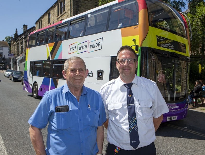 Main image for Pride bus takes to the streets