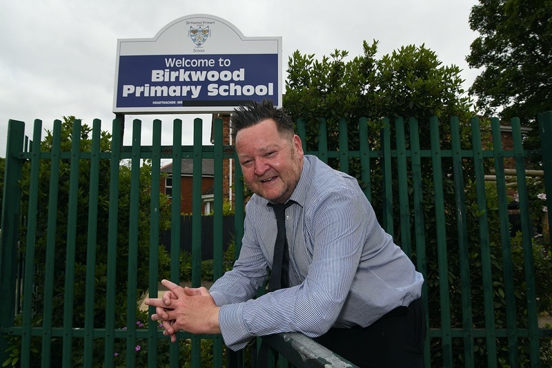 BIG PLANS: Cudworth Birkwood Primary headteacher Daniel Wood.  PD092232.