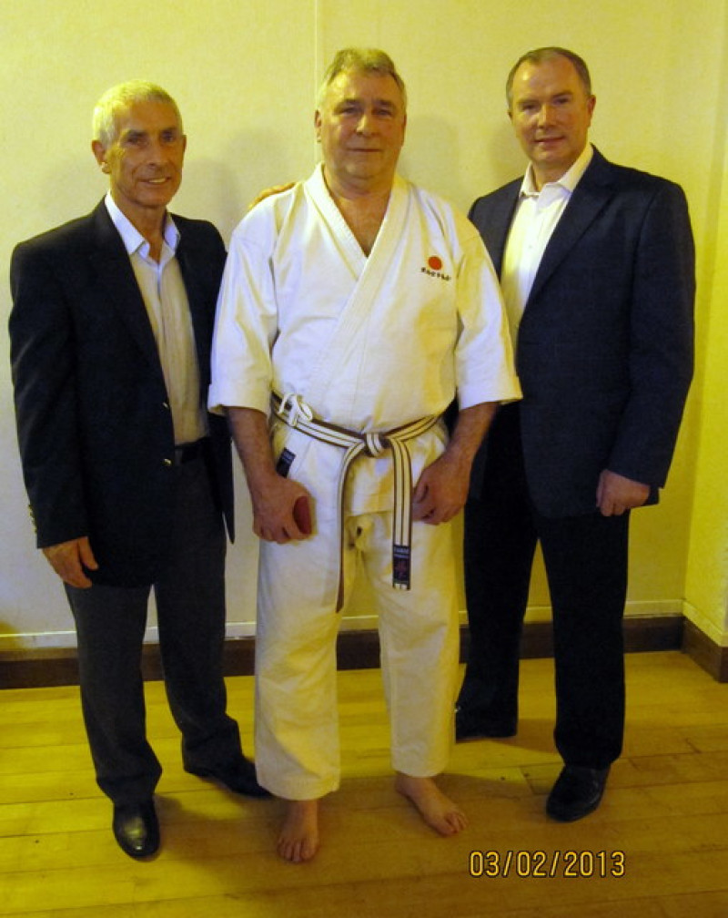 Main image for Kendray man gets his black belt, aged 66