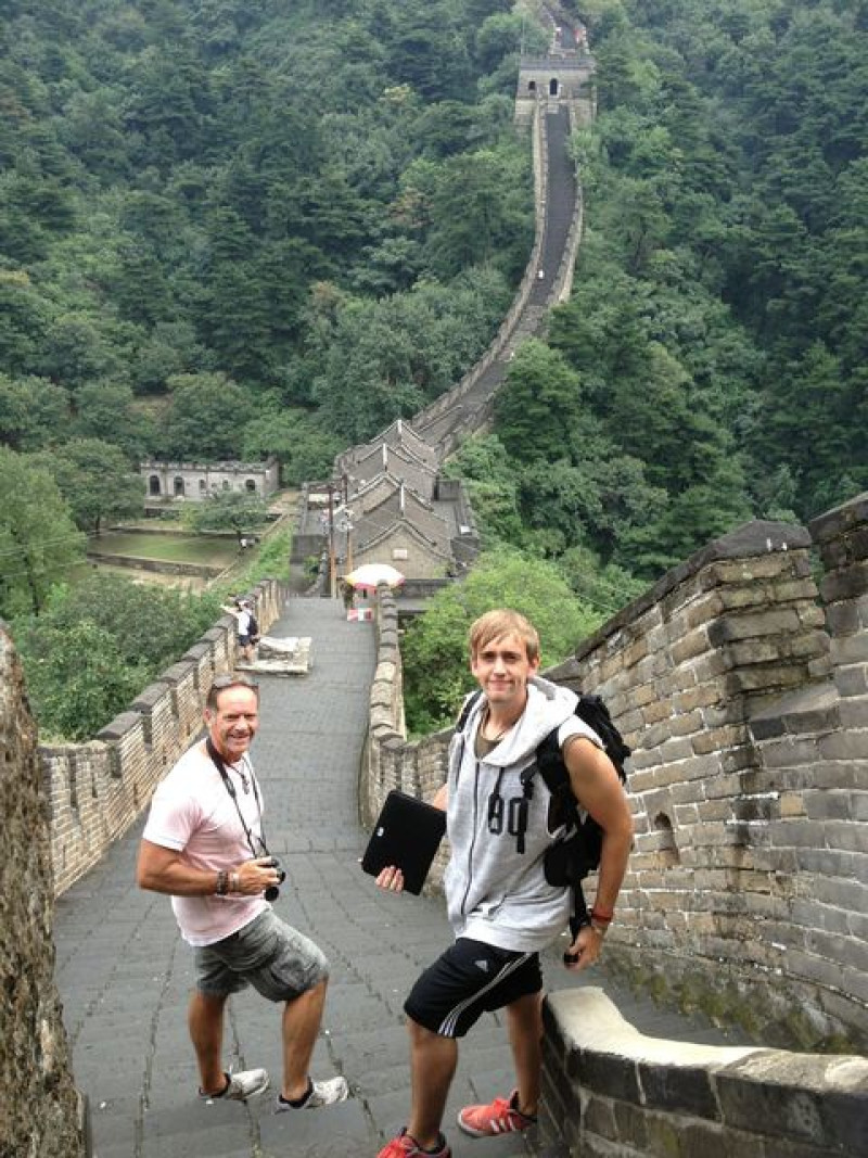 Main image for Royston man makes new life in China