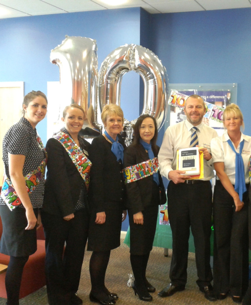 Main image for Society staff celebrate tenth birthday
