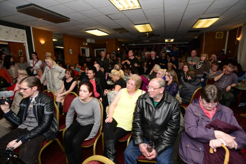 Main image for Furious residents attend public meeting