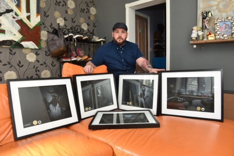 Main image for Artist recreates iconic miners’ strike images