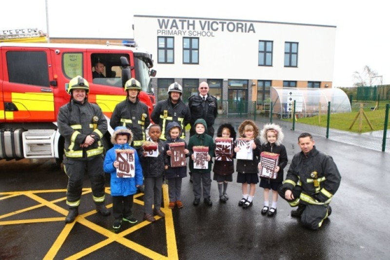 Main image for Pupils recreate Great Fire of London