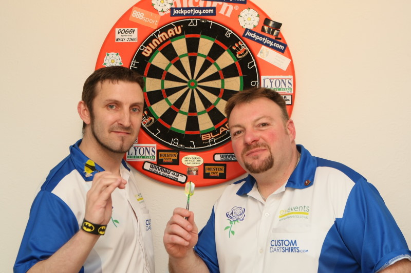 Main image for Thurnscoe pair Brian and Dave help England thrash Scotland and Wales