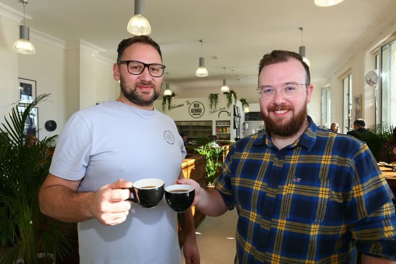 Main image for The coffee business is brewing for couple